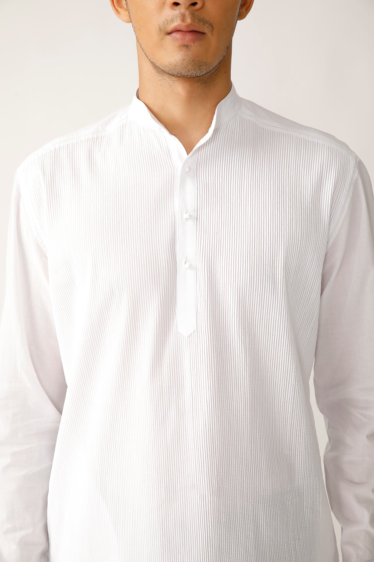 Chandoli Pintuck Shirt
